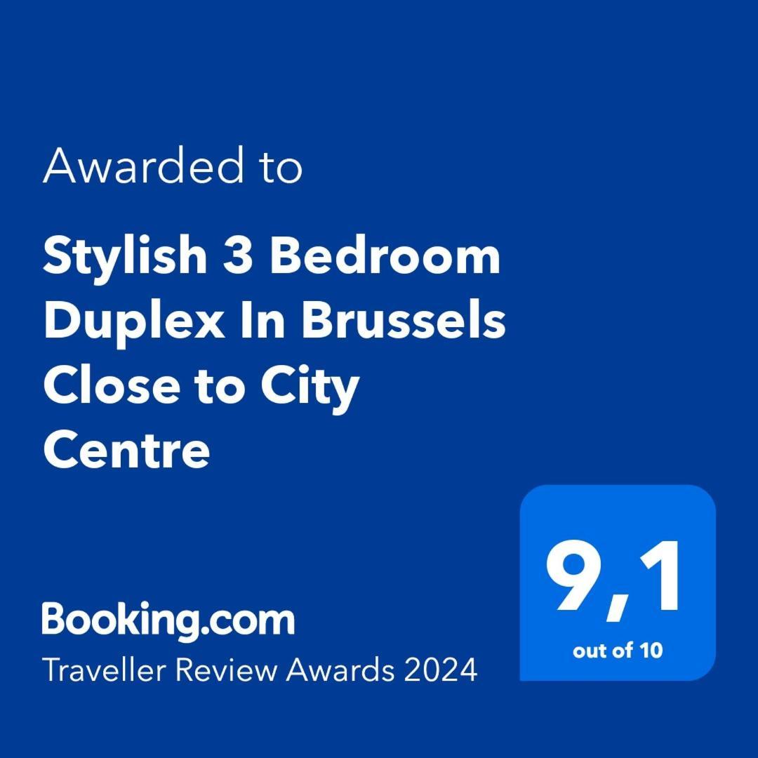 Superb 3 Bedroom & 3 Bathroom Duplex In Brussels City Centre Exteriér fotografie